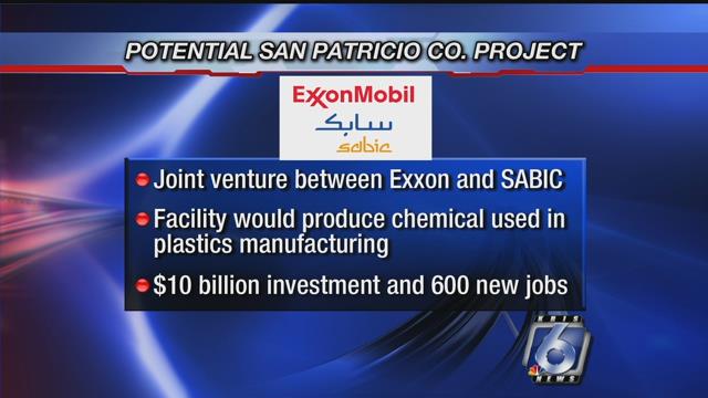 San Patricio County could soon see Exxon Mobil - KRIS Corpus Christi News